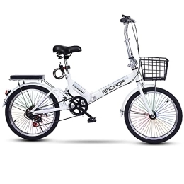 COKECO Bike COKECO Folding Bicycles 20 Inch Adult Men's And Women's Ultra-light 7-speed Variable Speed Portable Lightweight Safe And Sturdy Frame Sensitive Braking Fast Folding Mountain Bike