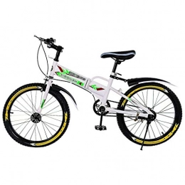 CXSMKP Folding Bike CXSMKP 20Inch 21 Speed Mountain Bike Folding Bikes with Height-Adjustable Seats, Aluminum Alloy Wheels, High-Carbon Steel, MTB Frame And Front Suspension