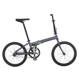 CXSMKP Folding Bike CXSMKP Lightweight Aluminum Folding Bike with Coaster Brake, Single Speed Folding Bike, 12" X 32" X 25", Weighs Only 21.5 Lbs