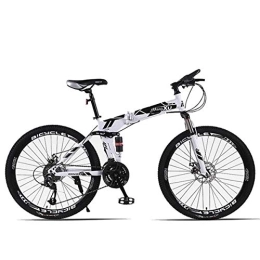 Dapang  Dapang 26" 27-Speed Folding Mountain Trail Bicycle, Compact Commuter Bike, Shimano Drivetrain for Adult, YouthBoys and Girls, 1, 24Speed
