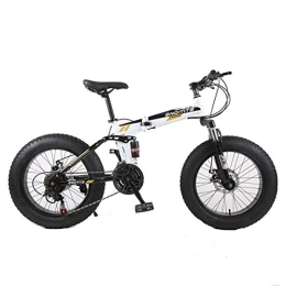 Dapang Folding Bike Dapang Mountain Bike, 7 / 21 / 24 / 27 / 30 Speed Steel Frame, 4.0" Fat Tyres Spoke Wheels Suspension Folding Bike, 1, 30speed