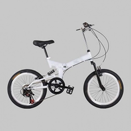 DBSCD Bike DBSCD Adults Folding Bicycles, Mountain Folding Bikes 7 Speed Foldable Bikes Men And Women Student Folding Bicycles