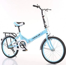 DBSCD Bike DBSCD Adults Folding Bicycles, Student Folding Bicycles Light Portable Children's Men's Ladies Foldable Bikes