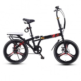 DFKDGL Bike DFKDGL Folding Bike Bicycle For Adults Men And Women Unisex, 16 / 20 Inch Wheels 7 Speed Lightweight Womens Bike, Cruiser Bicycling For Ladies Beginner Student City Commuter Travel Bicycles Unicycle