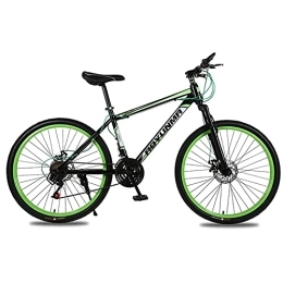 DGHJK Bike DGHJK Mountain Bike, Folding Bicycle, Adult 26 Inch 21 Speed Shock Dual Disc Brakes Student Bicycle, Assault Bike