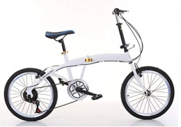 DPGPLP Folding Bike DPGPLP 20-Inch Folding Speed Bicycle Folding Bicycle Student Car Speeding Car Adult Bicycle
