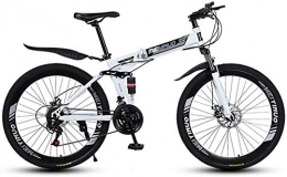 Drohneks Bike Drohneks Folding 26 Inches Mountain Bike, Bicycle Double Shock Absorber, Soft Tail Frame, Integrated Bicycle, Mountain Bike.