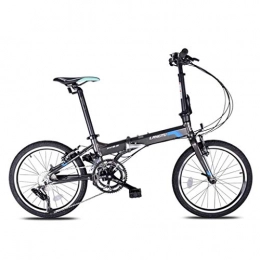 DX Bike DX Bicycle Bike Adult Children Foldin Adult Aluminum Alloy 20 Inch Adult Male and Female Student Ultralight Speed 200b u20