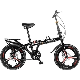 DX Folding Bike DX Bicycle Bike Children Folding Male and Female Road Studen Driving Ultralight Portable Variable Speed 200b u200bDouble Disc Brake Shock Absorbe 20 Inch
