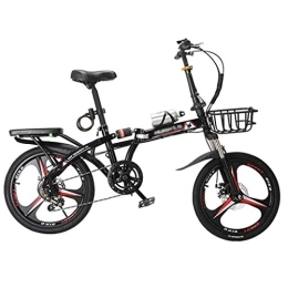 DX Folding Bike DX Bicycle Bike Male and Female Folding Outdoor Leisur Road Studen Driving 16 20 Inch Shift Disc Brakes Men and Women
