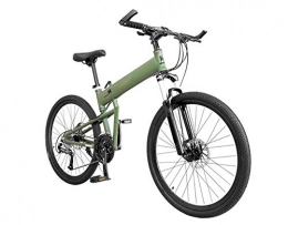 EEKUY Portable Mountain Bike, Foldable Aluminum Bike Super Lightweight Bike 30-Speed Variable Speed Bicycle,C