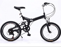 EURYTKS 20" Inch Folding Bike, Folding Exercise Bike, Folding Bike Frame, Stylish Mountain Bike Folding Mountain Bike