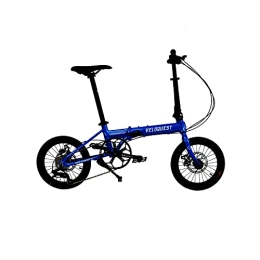 Extra light folding bicycle Veloquest (Mystic blue)