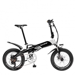 Extrbici XF500 Electric Folding Bike 250W 48V 10AH Li-Battery 20 Inch Tire 50CM Aluminum Alloy Frame 7 Speed Shimano Shift Gears 5 Setting Smart Computer Double Disc Brakes for Commuting