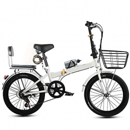 FBDGNG Bike FBDGNG Folding Bike for Adults, Lightweight Mountain Bikes Bicycles Strong Alloy Frame with Disc brake, 20 inches