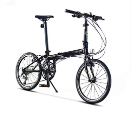 FEE-ZC Bike FEE-ZC Universal City Bike 20 Inch 18-Speed Commuter Bicycle Fold Aluminum Alloy Brake For Unisex Adult