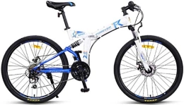 FEE-ZC Folding Bike FEE-ZC Universal City Bike 24-Speed Commuter Bicycle Fold High Carbon Steel Frame For Unisex Adult