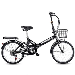 FETION Folding Bike FETION Children's bicycle Folding MTB Bicycle Variable Speed Mountain Bike Adjustable Seat with Dual Disc Brakes and Shock Absorbers City Bicycle, 20inch / 8581 (Color : Style3)