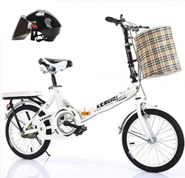 WellingA Folding Bike Folding Bicycle Adult 16 Inch Children Ultra Light Aluminum Alloy Mini Portable Bicycle Suitable For Traveling In The Wild City, 006