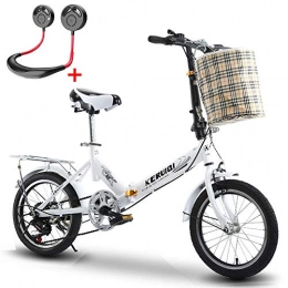 WellingA Folding Bike Folding Bicycle Adult 20 Inch 7 Speed Children Ultra Light Aluminum Alloy Mini Portable Bicycle Suitable For Traveling In The Wild City, 007
