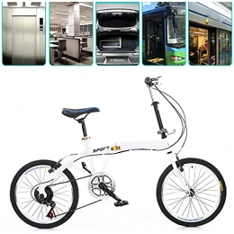 FYHCY Bike Folding Bicycle Folding Bike 20 Inch 6-Speed Adult Bicycle Bike Compact Bicycle for Student Adult