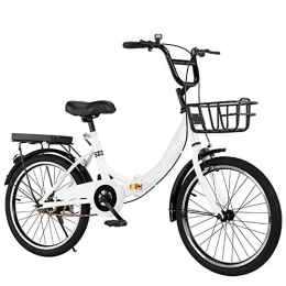 KJHGMNB Folding Bike Folding Bicycles, Folding Bicycles, Upgraded And Reinforced Rear Seat Frames, Folding Frame High-Carbon Steel, Soft Rubber Grips, Aluminum Alloy Thickened Aluminum Rims, Rims Are Not Easily Deformed