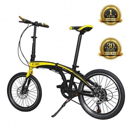 TBAN Folding Bike Folding Bicycles, Light Travel, Variable Speed Mountain Bikes, Adult Bicycles, City Commuter Bikes
