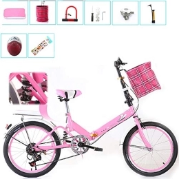 KJHGMNB Bike Folding Bicycles, Ultra-Light Variable Speed And Portable, Easy To Store And Carry, High Configuration And Safe Travel, The Key Is To Choose A Good Bicycle, The Body Is Stable And Safe To Load