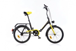 Dino Bikes Bike Folding Bike Aurelia 20 Inch Light Black