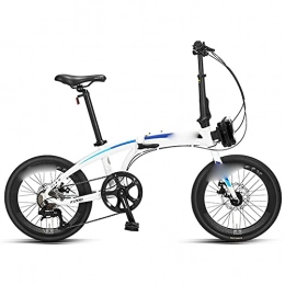 Fei Fei Folding Bike Folding Bike for Adults, Adult Mountain Bike, High-Carbon Steel Frame Dual Full Suspension Dual Disc Brake, Outdoor Bicycle for Daily Use Trip Long Journey / A