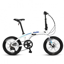 Fei Fei Folding Bike Folding Bike for Adults, Adult Mountain Bike, High-Carbon Steel Frame Dual Full Suspension Dual Disc Brake, Outdoor Bicycle for Daily Use Trip Long Journey / B