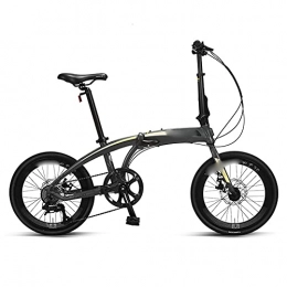 Fei Fei Bike Folding Bike for Adults, Adult Mountain Bike, High-Carbon Steel Frame Dual Full Suspension Dual Disc Brake, Outdoor Bicycle for Daily Use Trip Long Journey / C