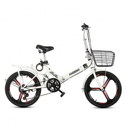 Fei Fei Folding Bike Folding Bike for Adults, Lightweight Mountain Bikes Bicycles Strong Alloy Frame with Disc Brake, 20 inches Suitable for 145-185cm / B