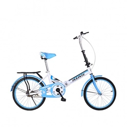 GWL Folding Bike Folding Bike for Adults, Premium Mountain Bike - Alloy Frame Bicycle for Boys, Girls, Men and Women - 20 inch / B