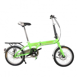 xiaotong Folding Bike Folding Bike Skid Folding Car Children's Bike 20inch Fluorescentgreen