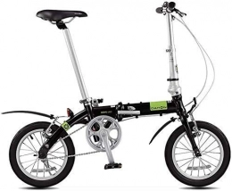 AJH Bike Folding Bikes Bicycle Folding Bicycle Unisex Mini Adult Bicycle City bike Portable Small Wheel Bicycle (Color: Purple, Size: 115 * 27 * 80cm)