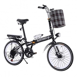 min min Bike Folding Car Speed Change Car 20 Inch Folding Bicycle Disc Brake Bicycle Men And Women Ultra Light Portable Bicycle (Color : WHITE, Size : 150 * 35 * 100CM) ( Color : 150*35*100cm , Size : White )