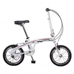 FUJGYLGL Bike FUJGYLGL Student Folding Bicycles, Foldable Bikes Men's and Women's Lightweight Children's School Foldable Bicycle