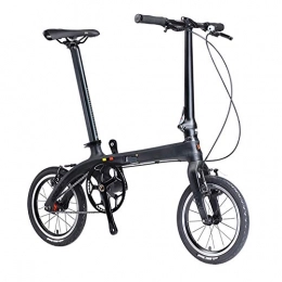 FUWANG 6.7kg Carbon Folding Bike, 14 inch Mini Folding Bicycle Ultra-light carbon Fiber Folding Bike Mini Foldable Bike Bicycle