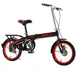 GOLDGOD Bike GOLDGOD Mini Portable Folding Bike Adult Male Female Student Lightweight Bicycle Front And Rear Double Brakes And Anti-Skid Tires Single-Speed 20 Inch Bike