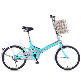 GUI-Mask Bike GUI-Mask SDZXCFolding Bicycle Male and Female Students Adult Bicycle Aluminum Alloy Lightweight Folding Car Single Speed Folding 20 Inch