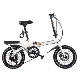 GUI-Mask Folding Bike GUI-Mask SDZXCFolding Bicycle Shifting Shock Absorber Ultra Light Portable Student Children Adult Men and Women Bicycle 14 Inch 16 Inch 20 Inch