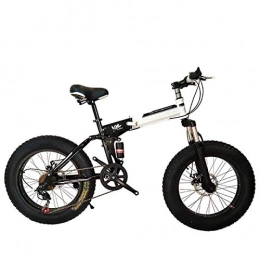 GUOCAO Bike GUOCAO Folding Bicycle Mountain Bike 26 Inch with Super Lightweight Steel Frame, Dual Suspension Folding Bike and 27 Speed Gear, Black, 27Speed Outdoor