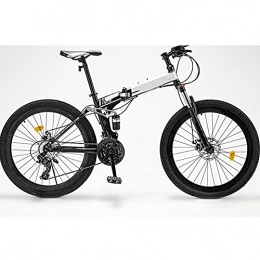 GWL Folding Bike GWL Folding Bicycles, 24 26-Inch Mountain Bike High Carbon Steel Aluminium Alloy Outdoor Bicycle For Daily Use Trip Long Journey / A / 26inch