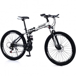 GWXSST Bike GWXSST Bikes Fast Folding, 21 Speeds Bike Sport Ergonomic, For Men Or Women Bike Lightweight, With Anti-slip Wear-resistant Wheel Dual Mountain Bike Sport C