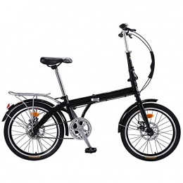 GWXSST Folding Bike GWXSST Mountain Bike Folding Bike, Adjustable Seat, Suitable 7 Speed, Wheel Dual Suspension, Height And Save Space Better, For Mountains And Roads B C