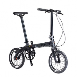 GYNFJK Bike GYNFJK Folding Bike Lightweight Alloy Road Bicycle Portable Easy to Store Travel Cycling Unisex Sports Outdoors Bike