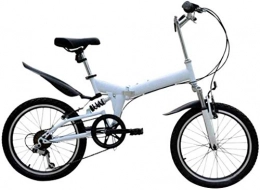 HFFFHA Folding Bike HFFFHA Folding Bike 20 Inch Folding Bicycle Women's Light Work Adult Ultra Light Variable Speed Portable Adult Small Student Male Bicycle (Color : D)