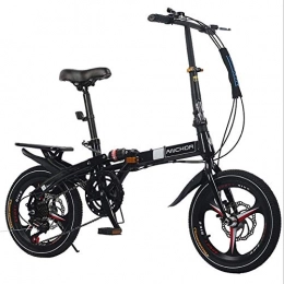 HFFFHA Folding Bike HFFFHA Folding Mountain Bike Bicycle 20 Speed Men And Women Speed Student Adult Bicycle Double Shock Racing (Color : A)