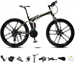 HFFFHA Bike HFFFHA Mountain Bike 26 Inch Folding Bikes For Adults Off-Road Variable Speed Bikes For Men And Women